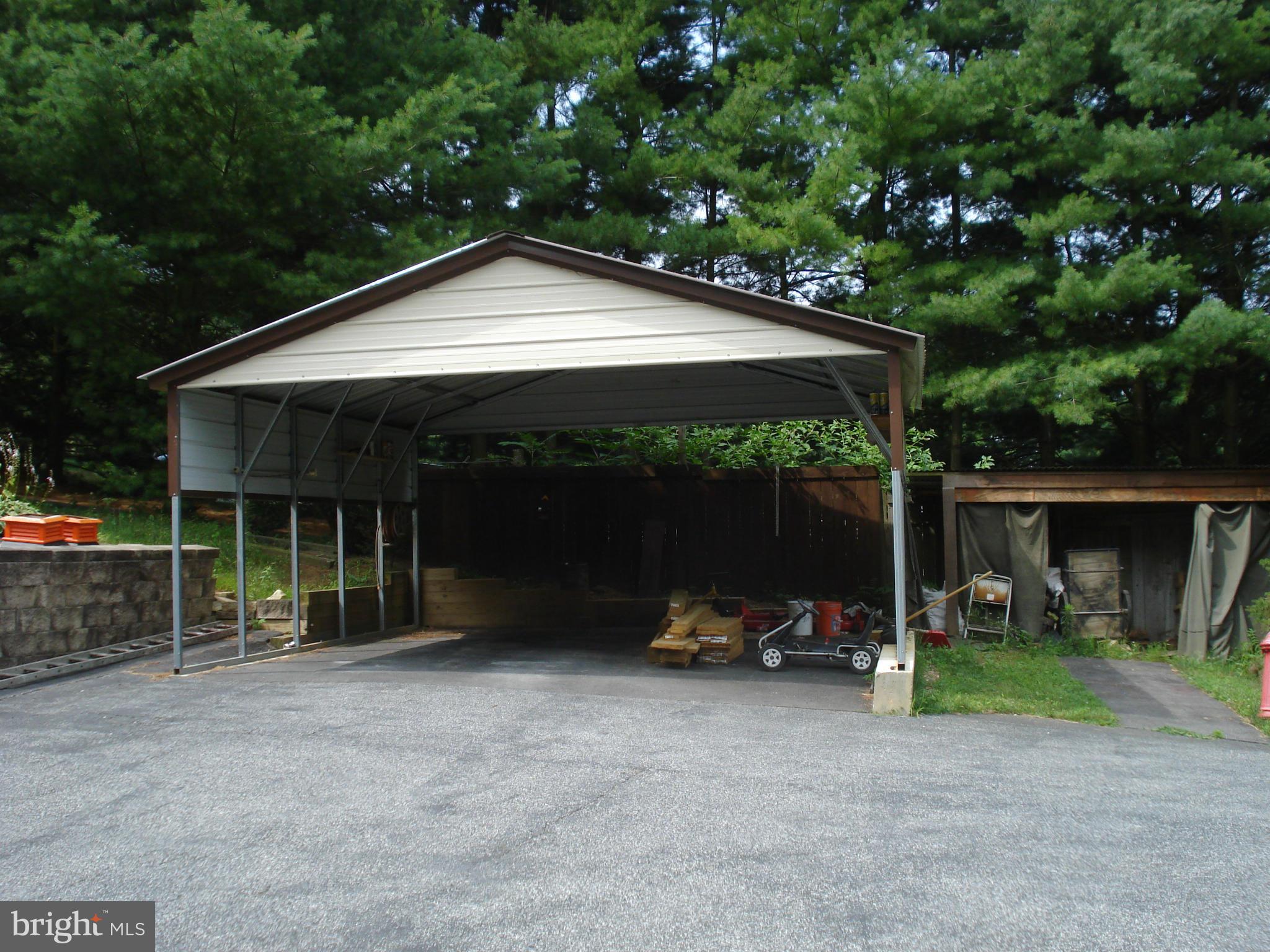 4307 York Road, Unit 1 Manchester, MD 21102 - Photo 2 of 30 a view of a car parked in garage