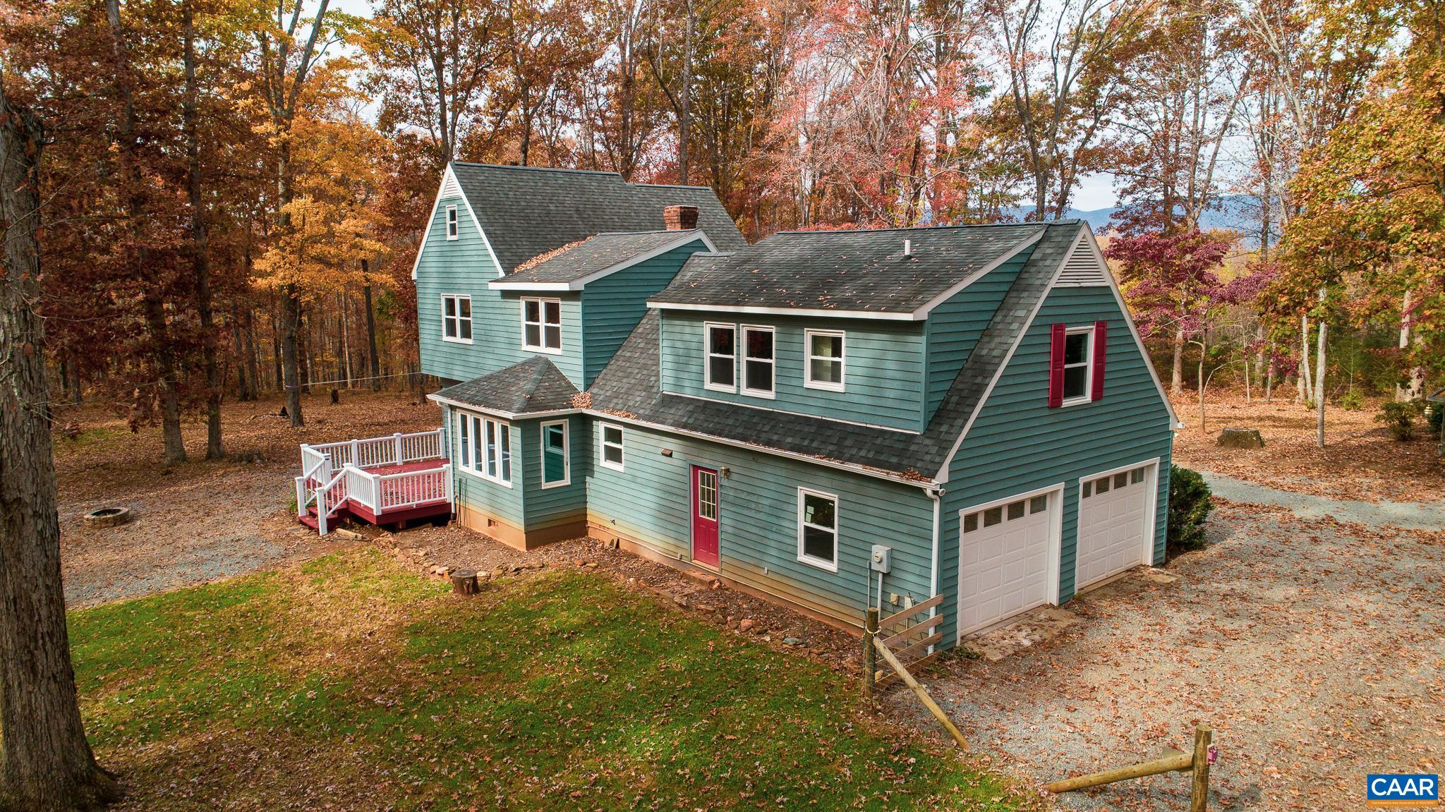 1900 Thunder Ridge Road Afton, VA 22920 - Photo 41 of 49 aerial view of a house with a yard