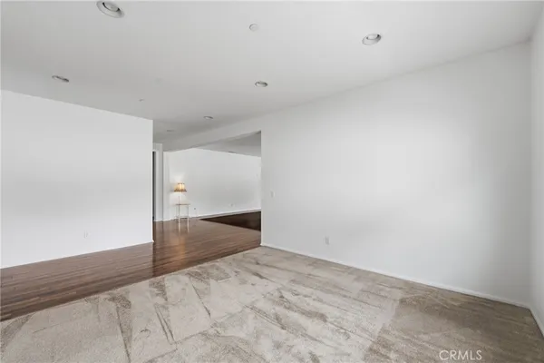 a view of empty room