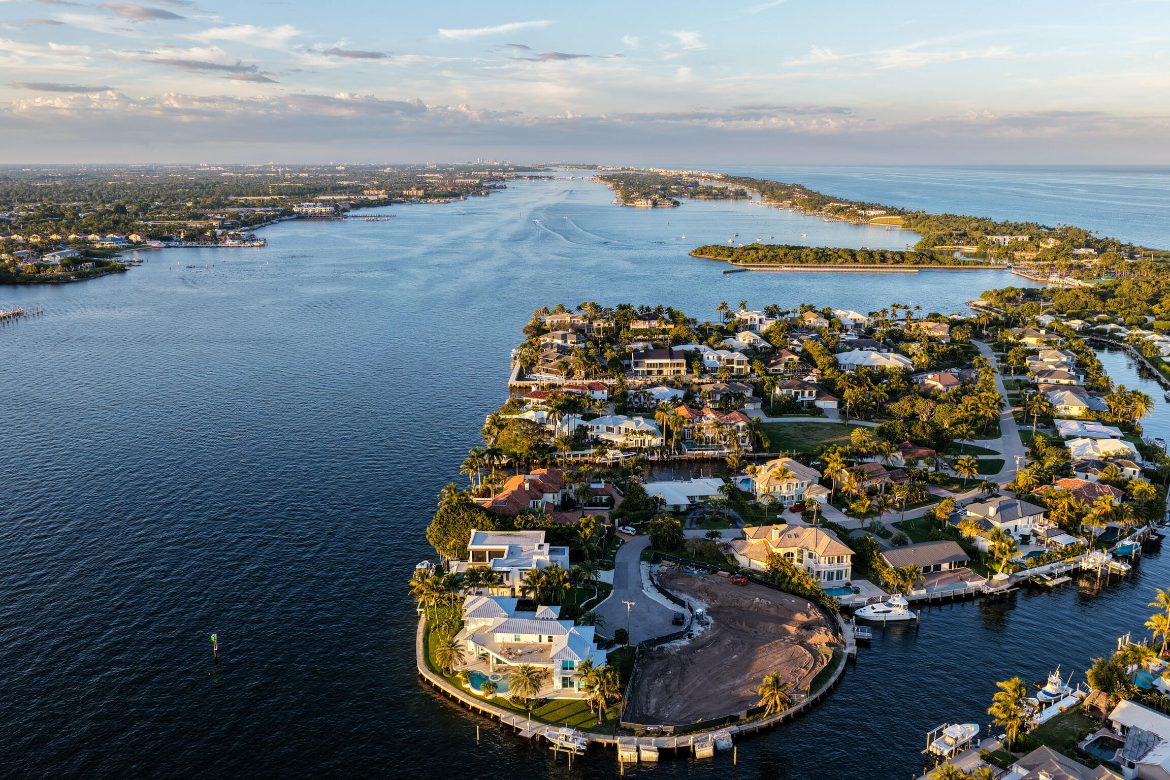92 Island Drive South Ocean Ridge, FL 33435 - Photo 14 of 34 an aerial view of a house