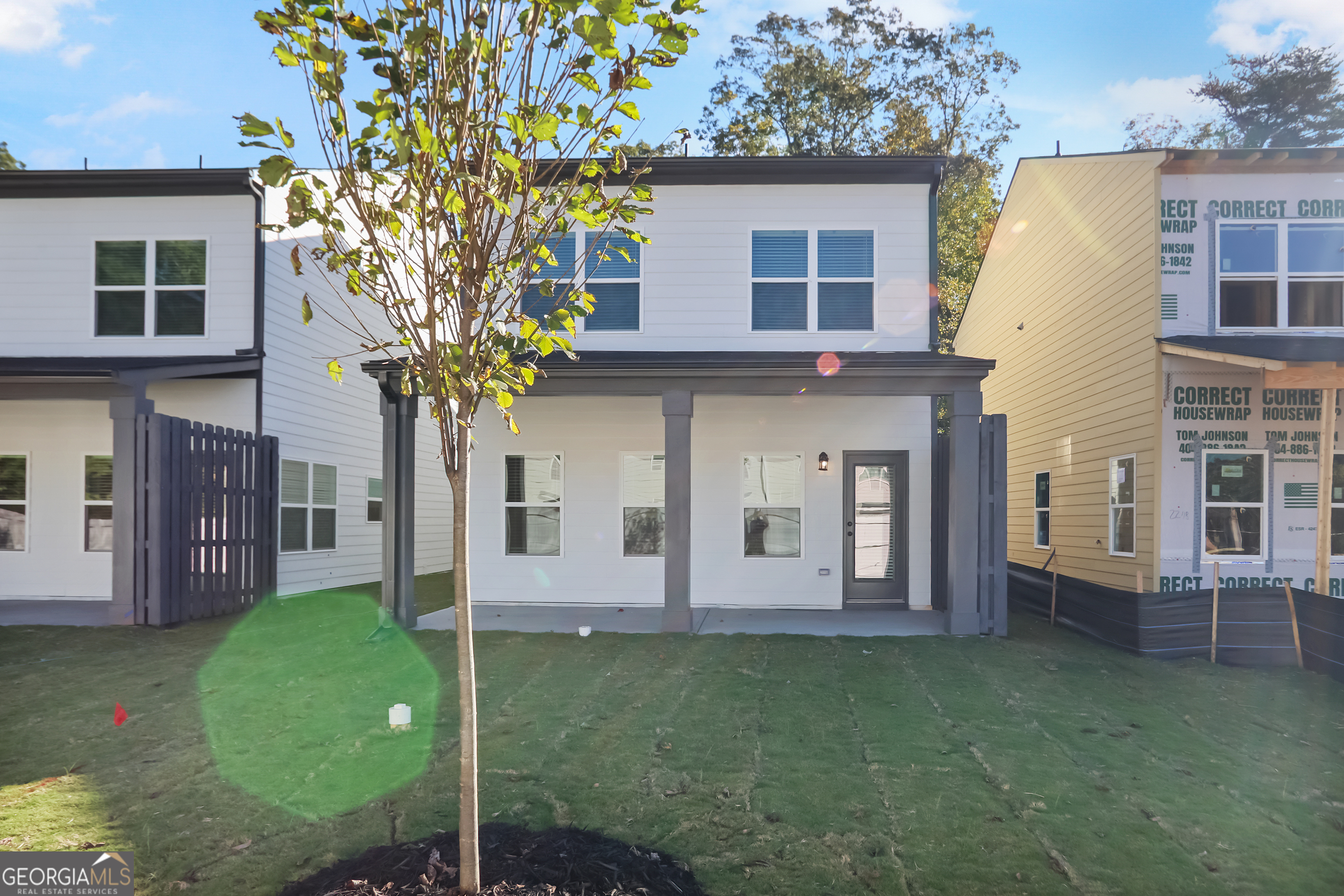 183 Jackson Heights, Unit 4 Cleveland, GA 30528 - Photo 20 of 28 Covered patios are great! Privacy shield between homes.