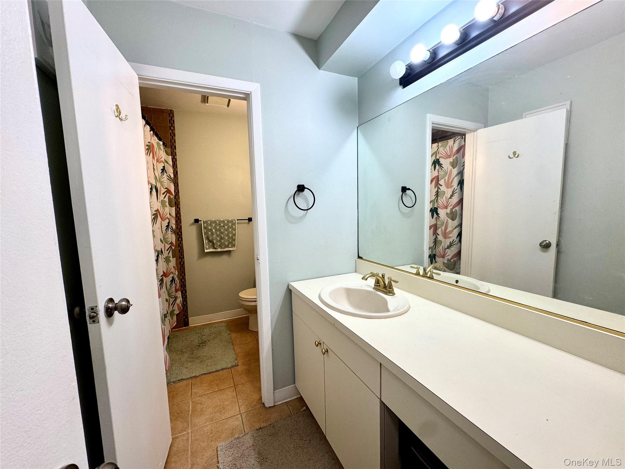 49 Pointe Circle South, Unit 49 Coram, NY 11727 - Photo 4 of 16 a bathroom with a sink a toilet and shower