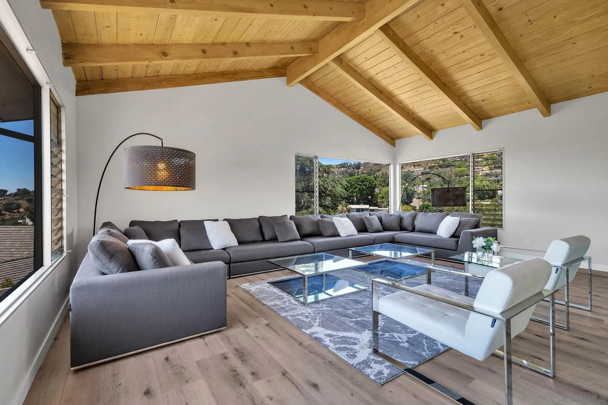 9817 Edgar Place La Mesa, CA 91941 - Photo 12 of 47 a living room with furniture and a wooden floor