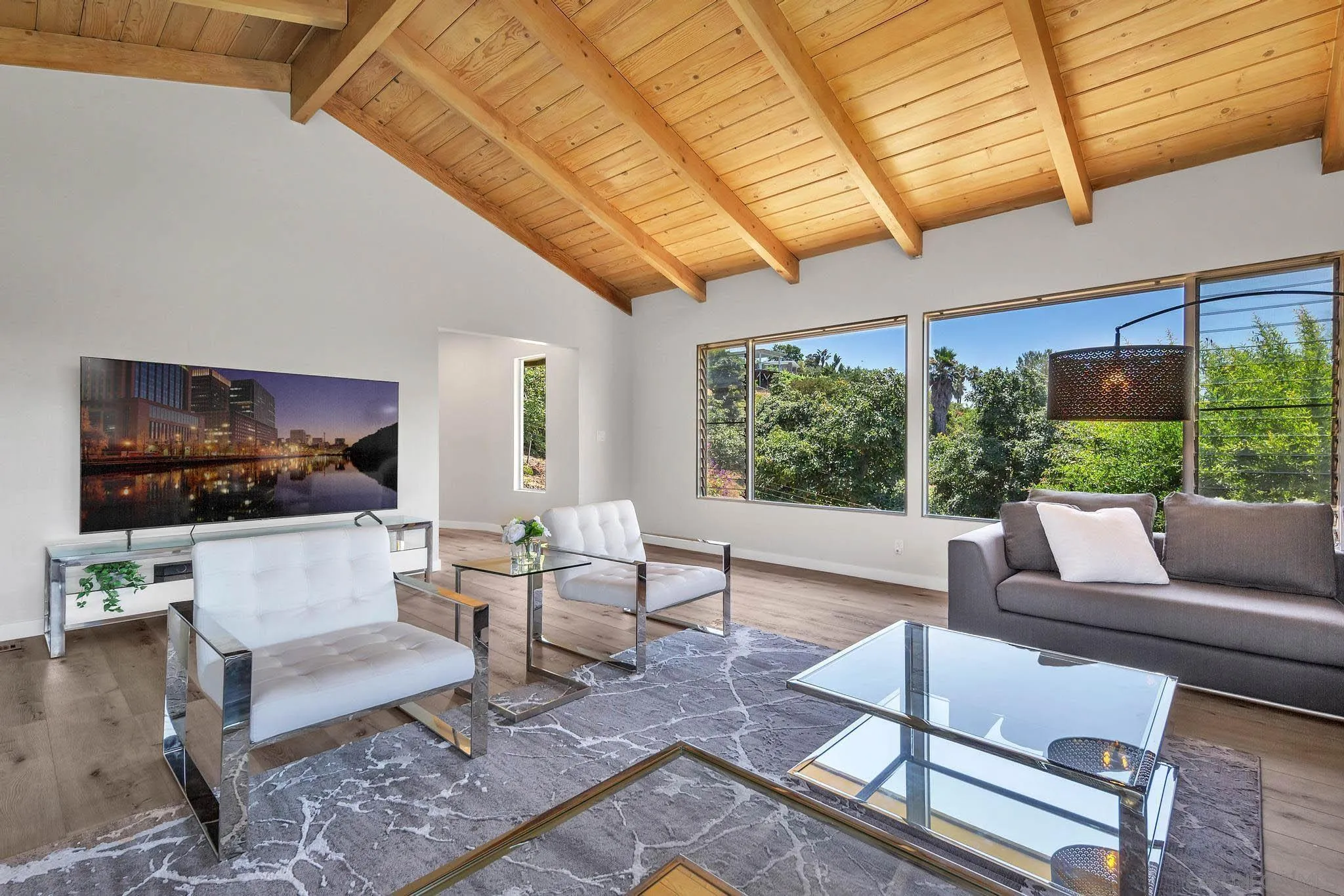 9817 Edgar Place La Mesa, CA 91941 - Photo 13 of 47 a living room with furniture and a flat screen tv