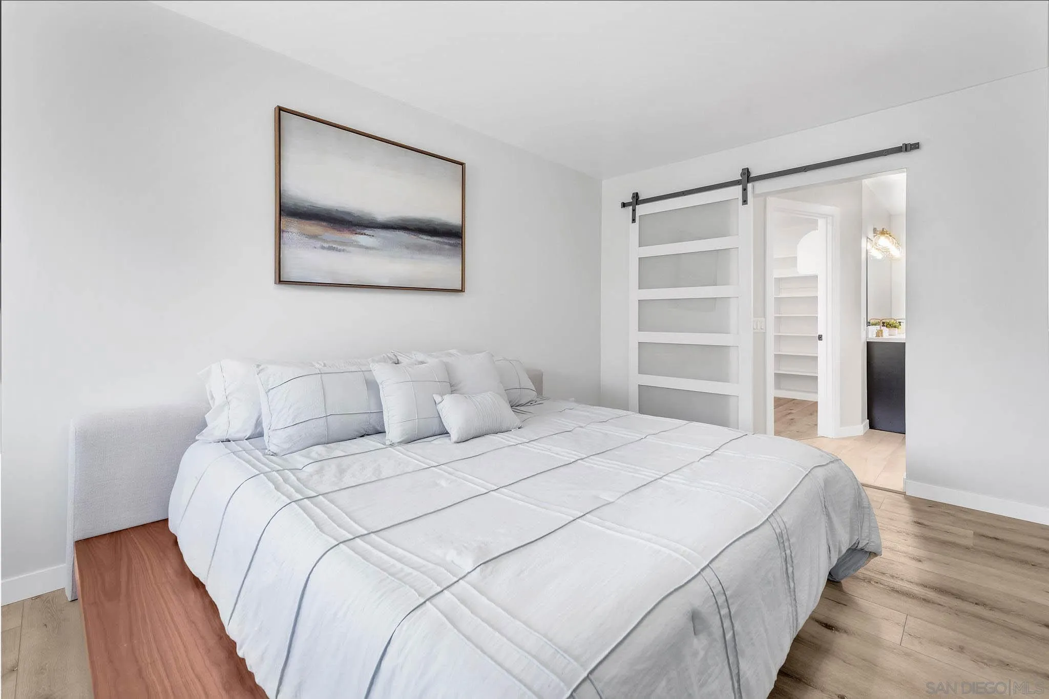 9817 Edgar Place La Mesa, CA 91941 - Photo 17 of 47 a bedroom with a bed and a closet