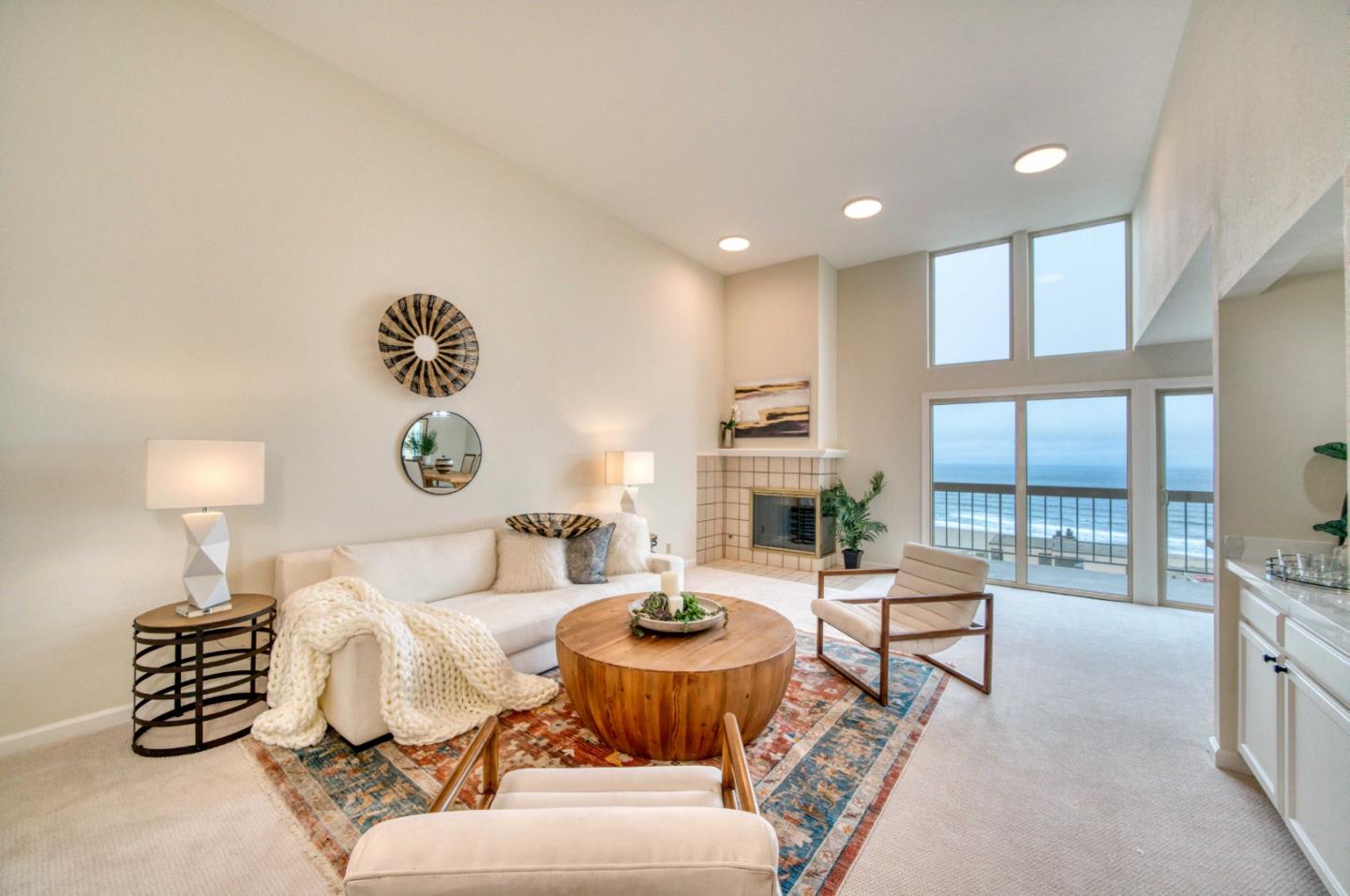 457 Roberts Road Pacifica, CA 94044 - Photo 3 of 29 a living room with furniture and a large window