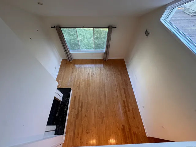 wooden floor in an empty room