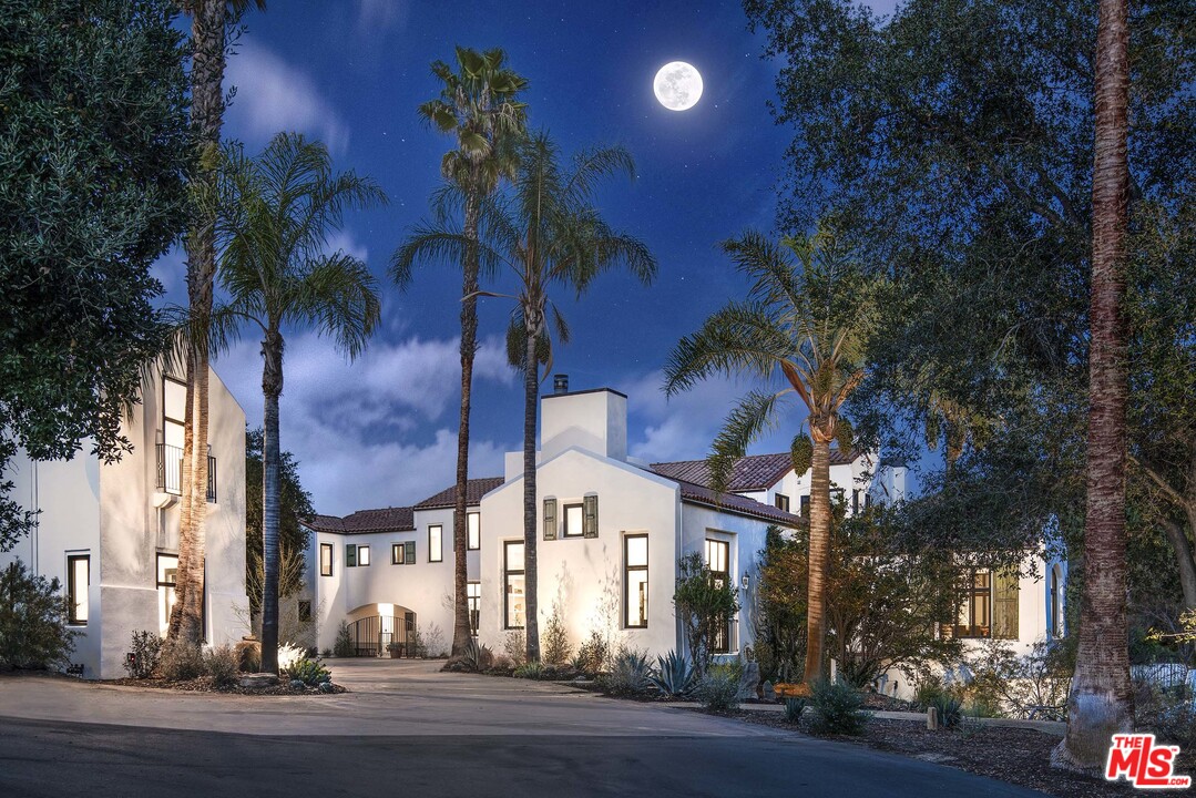 front view of a house with a street