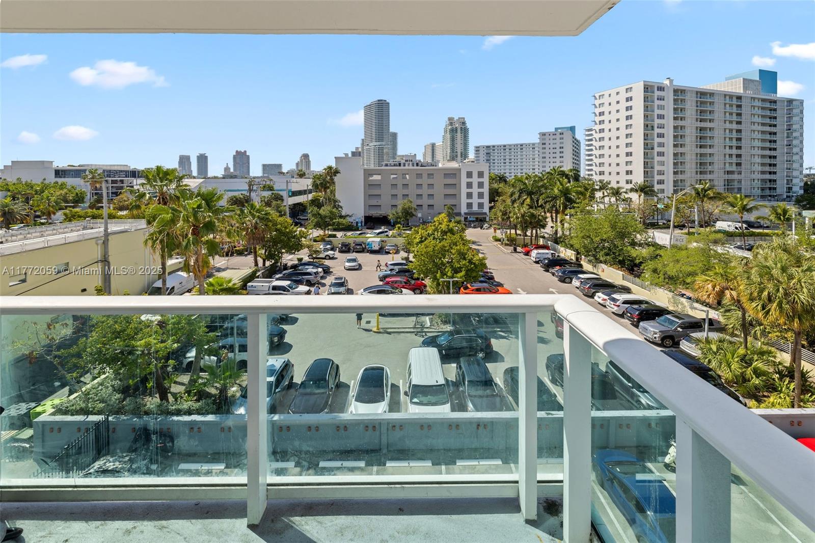 1035 West Avenue, Unit 507 Miami Beach, FL 33139 - Photo 9 of 22 a view of a city from a balcony