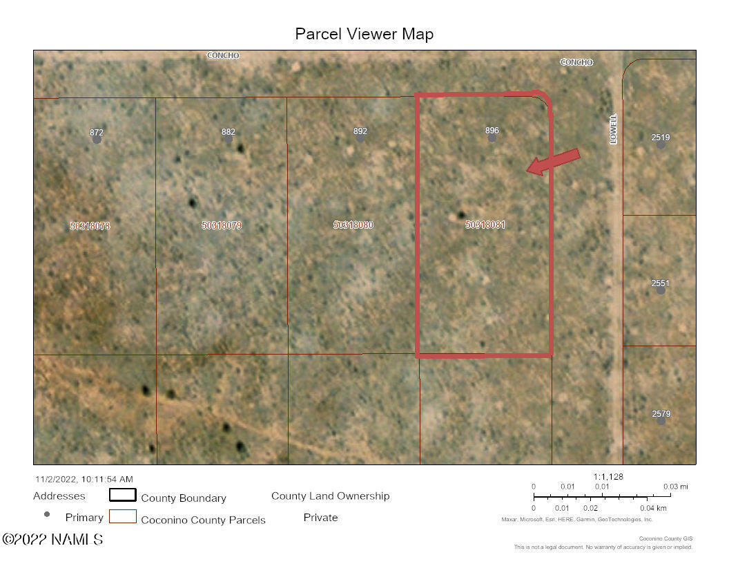 896 East Concho Road Williams, AZ 86046 - Photo 1 of 1 Aerial - 896 E Concho