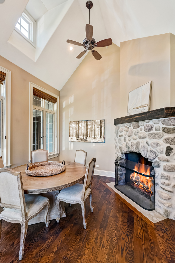 4736 Grand Avenue Western Springs, IL 60558 - Photo 20 of 69 a view of a livingroom with furniture and a fireplace