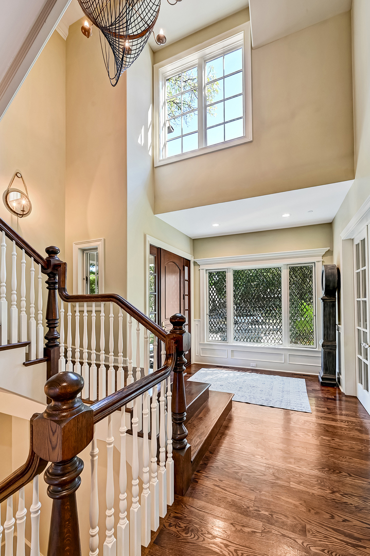4736 Grand Avenue Western Springs, IL 60558 - Photo 46 of 69 a view of an entryway with wooden floor and windows