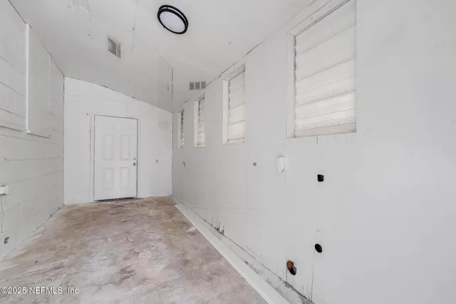 a view of room with window