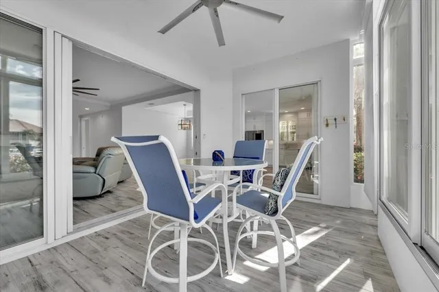 a view of a city and an ocean view