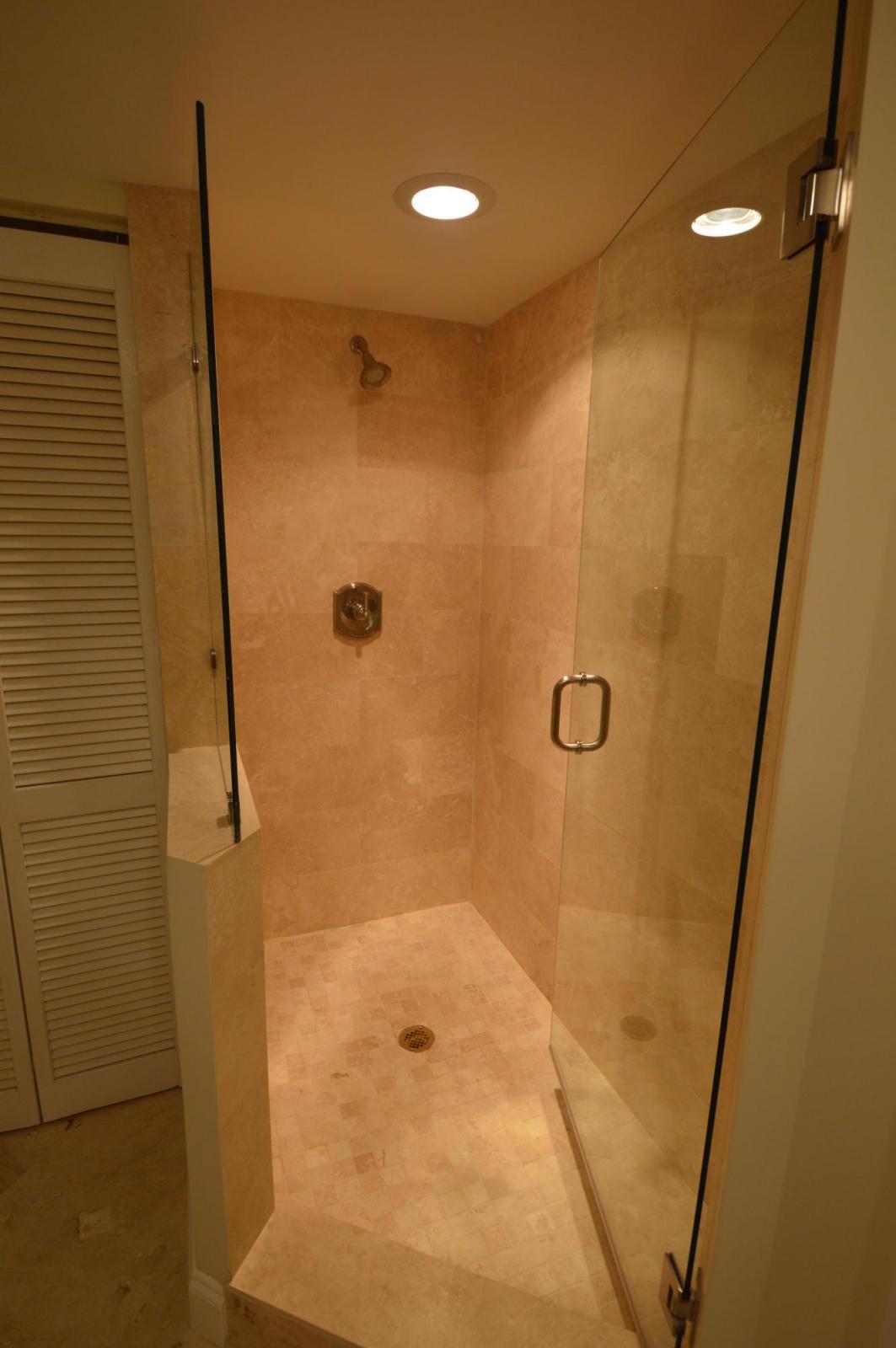 4101 North Ocean Boulevard, Unit D902 Boca Raton, FL 33431 - Photo 24 of 28 Master Bath: Shower