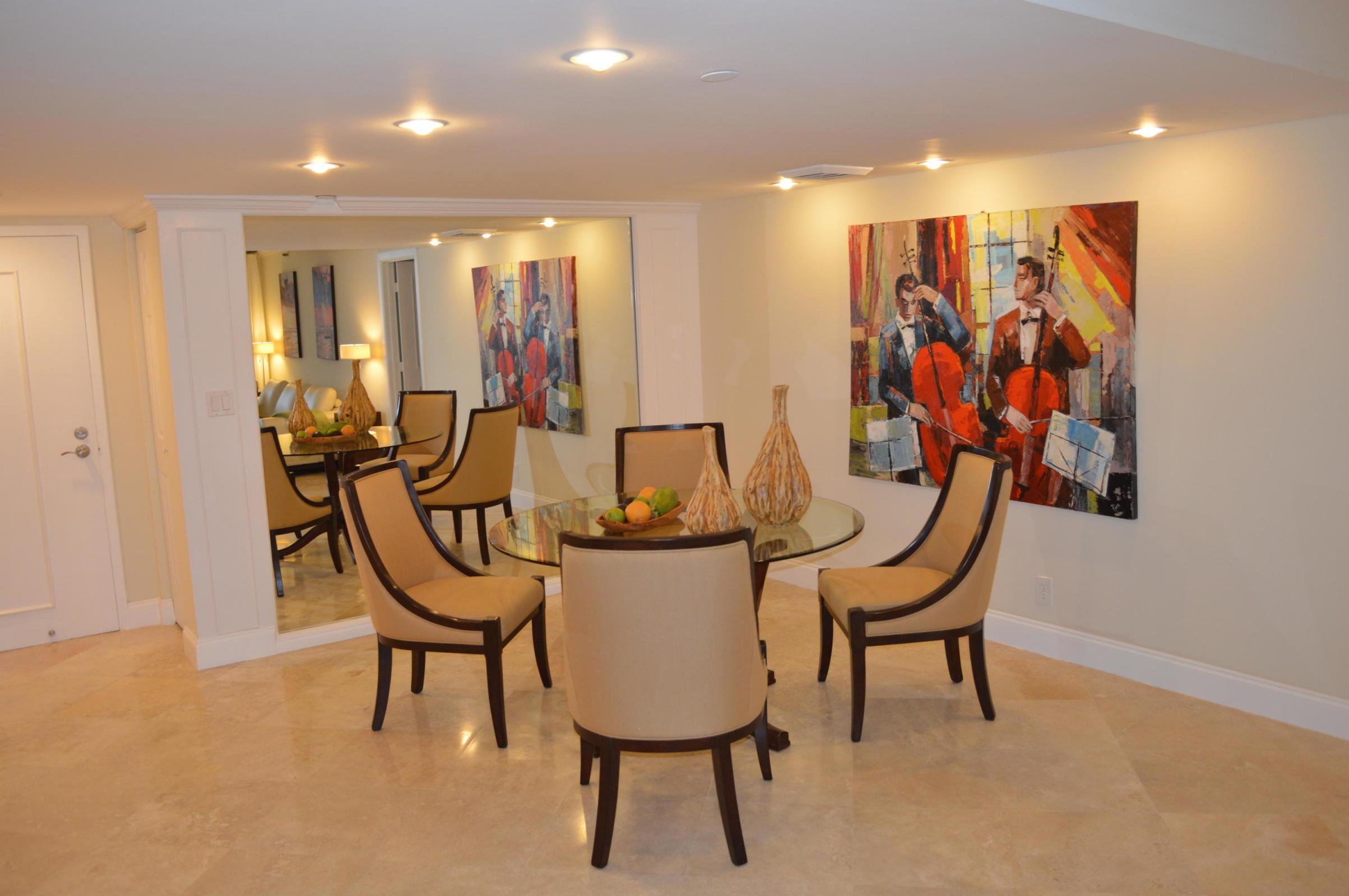 4101 North Ocean Boulevard, Unit D902 Boca Raton, FL 33431 - Photo 10 of 28 Dining Area