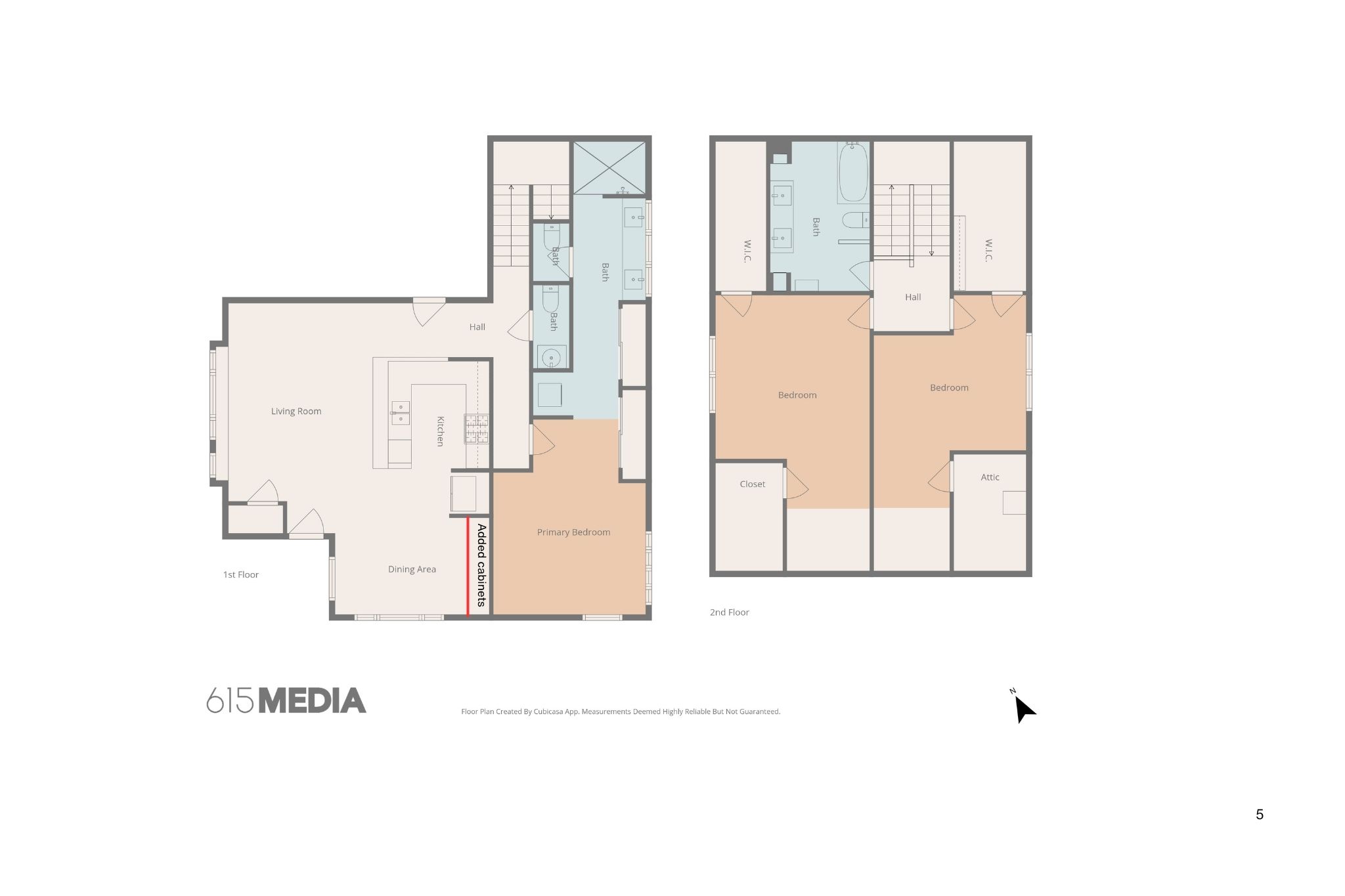 5305 Guadalupe Street, Unit A Austin, TX 78751 - Photo 31 of 31 Floor plan