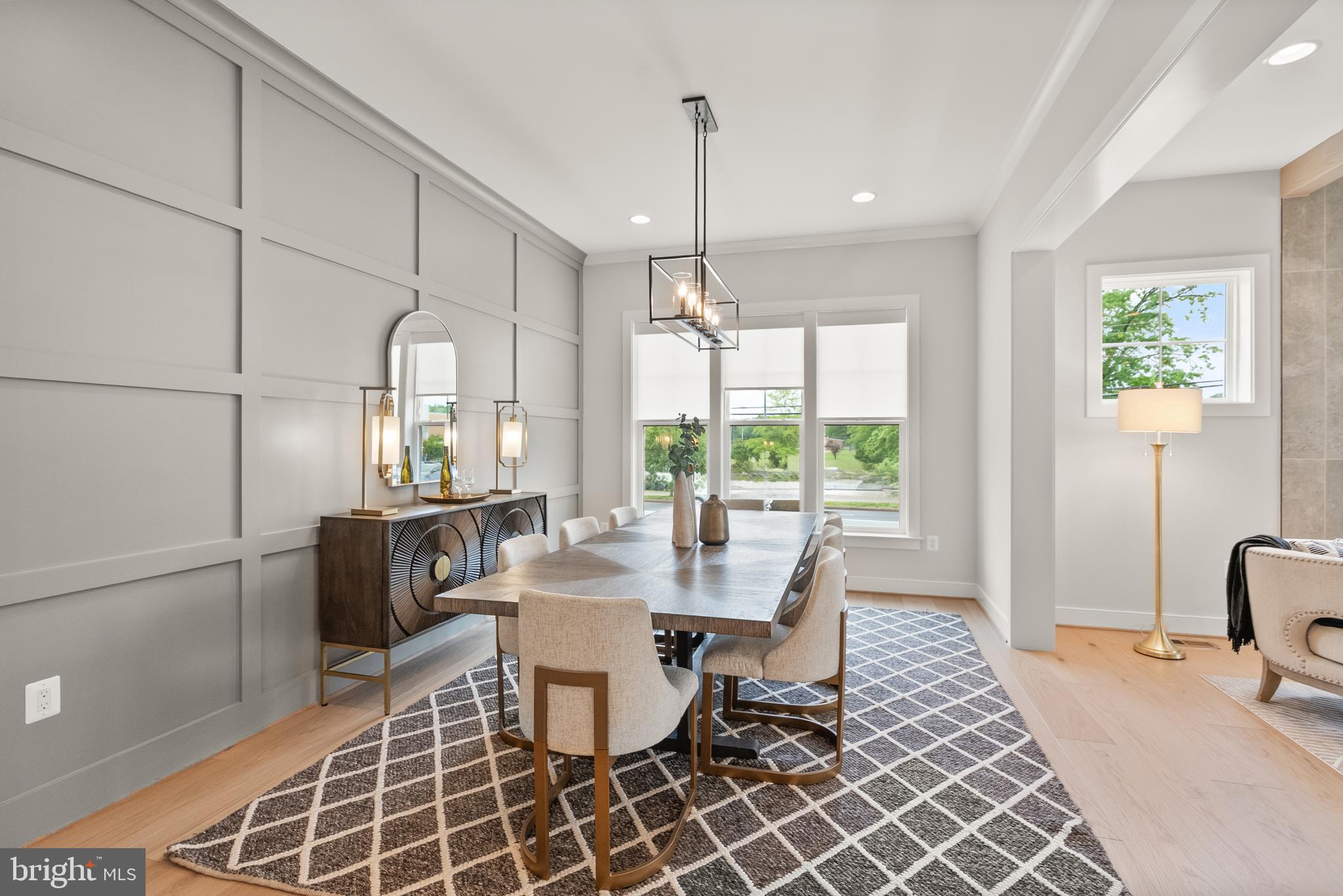 1212 Drake Street Southwest Vienna, VA 22180 - Photo 15 of 84 a view of a dining room with furniture window and outside view
