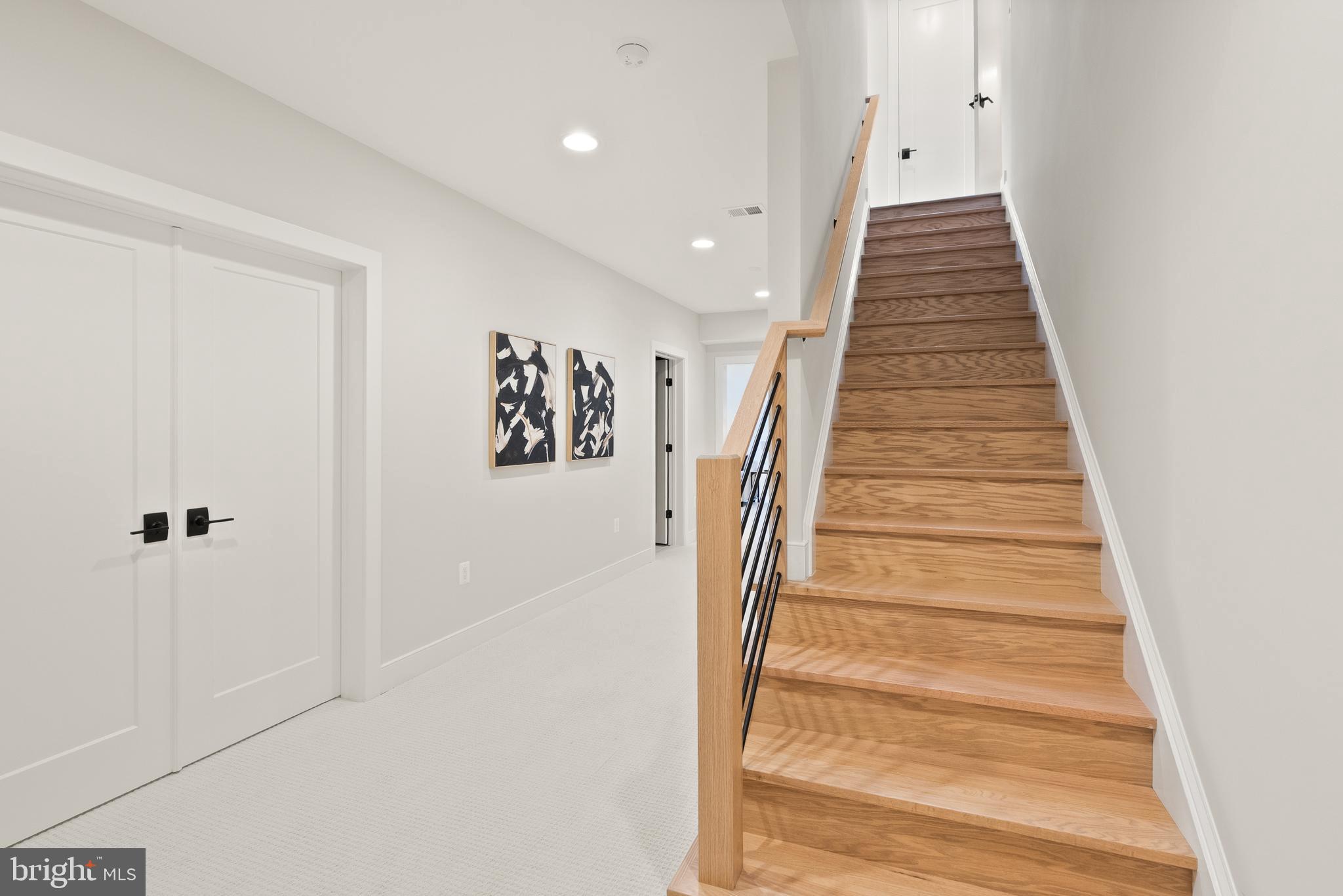 1212 Drake Street Southwest Vienna, VA 22180 - Photo 65 of 84 a view of staircase with white walls