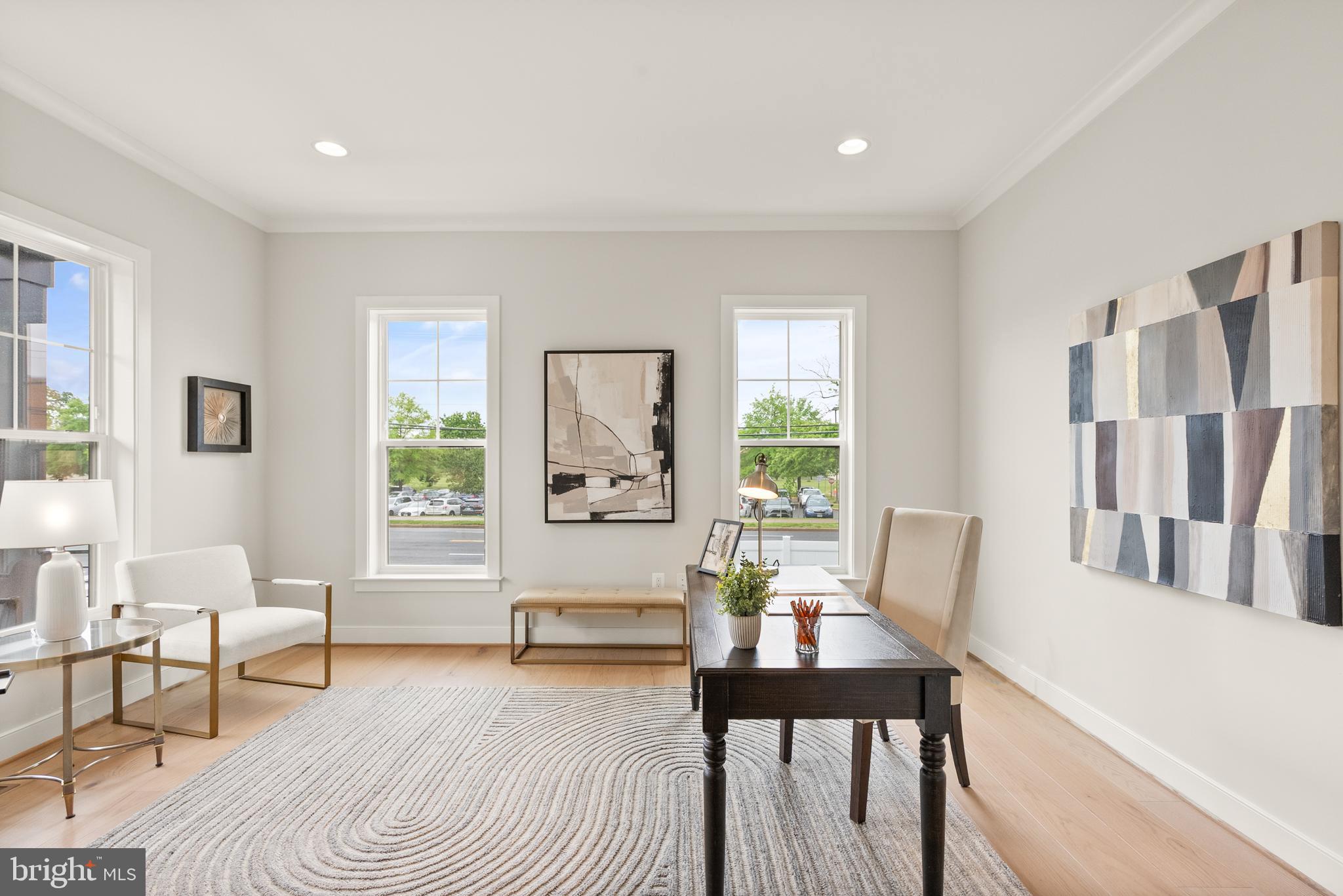 1212 Drake Street Southwest Vienna, VA 22180 - Photo 9 of 84 a living room with furniture a table and large window