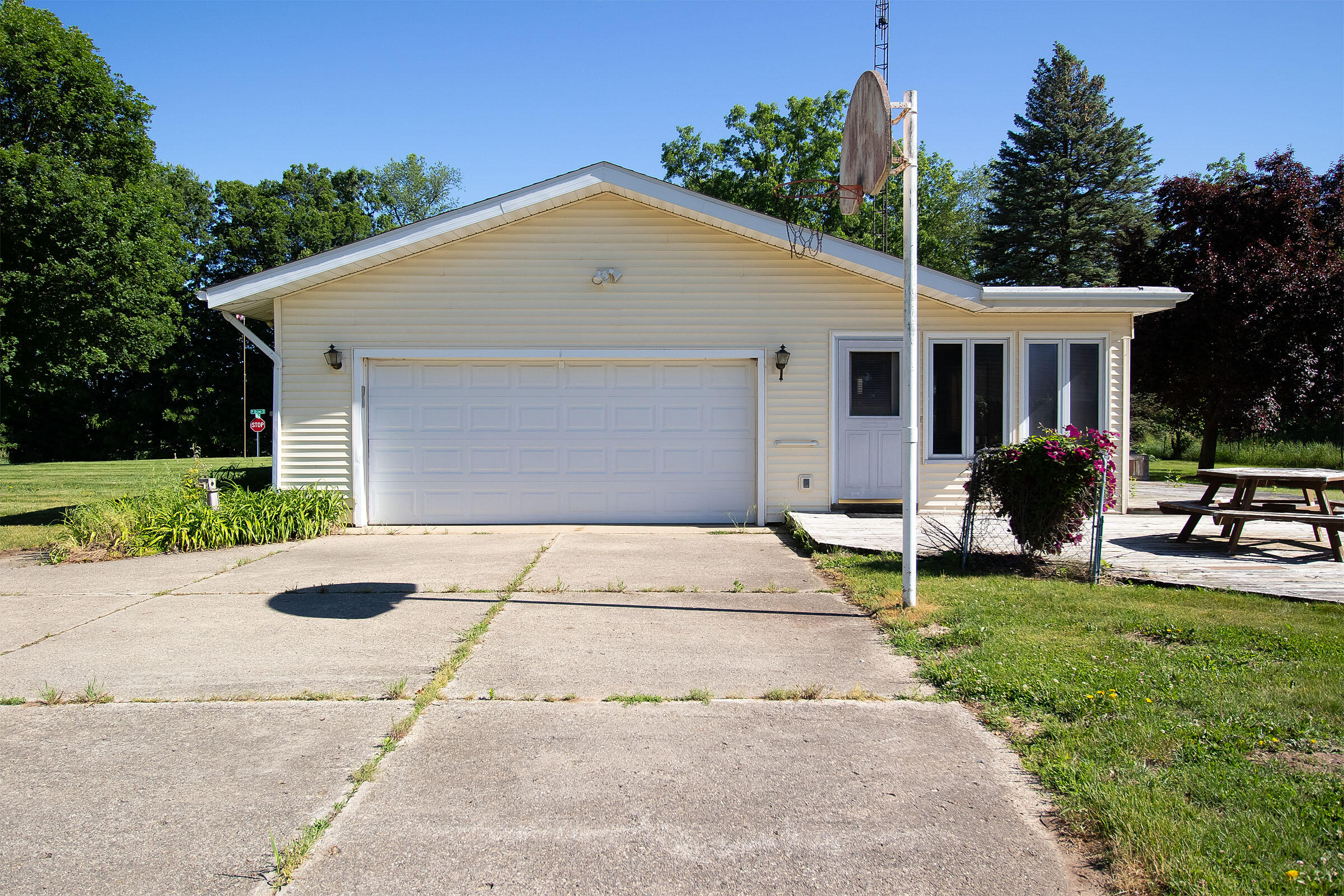 3990 26 1/2 Mile Road Homer, MI 49245 - Photo 3 of 35 Garage Side Exterior