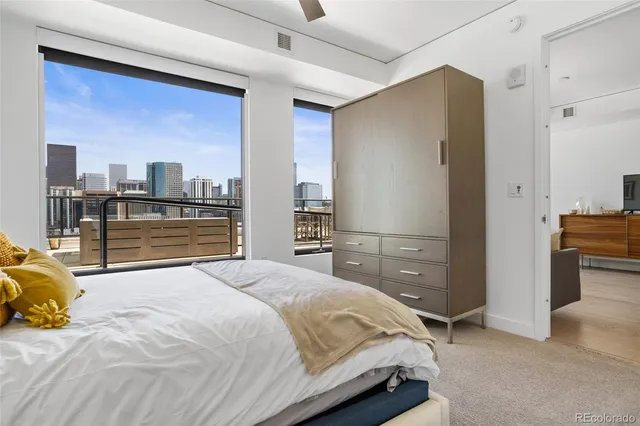 a view of living room with furniture and front door