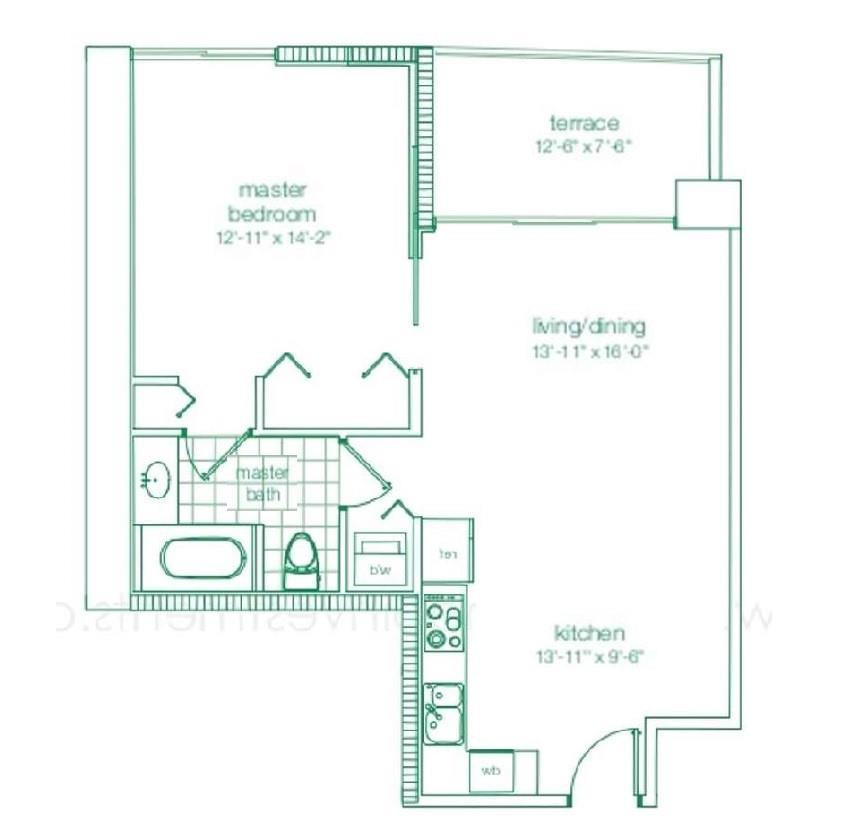 90 Southwest 3rd Street, Unit 2108 Miami, FL 33130 - Photo 15 of 40 Photo 15