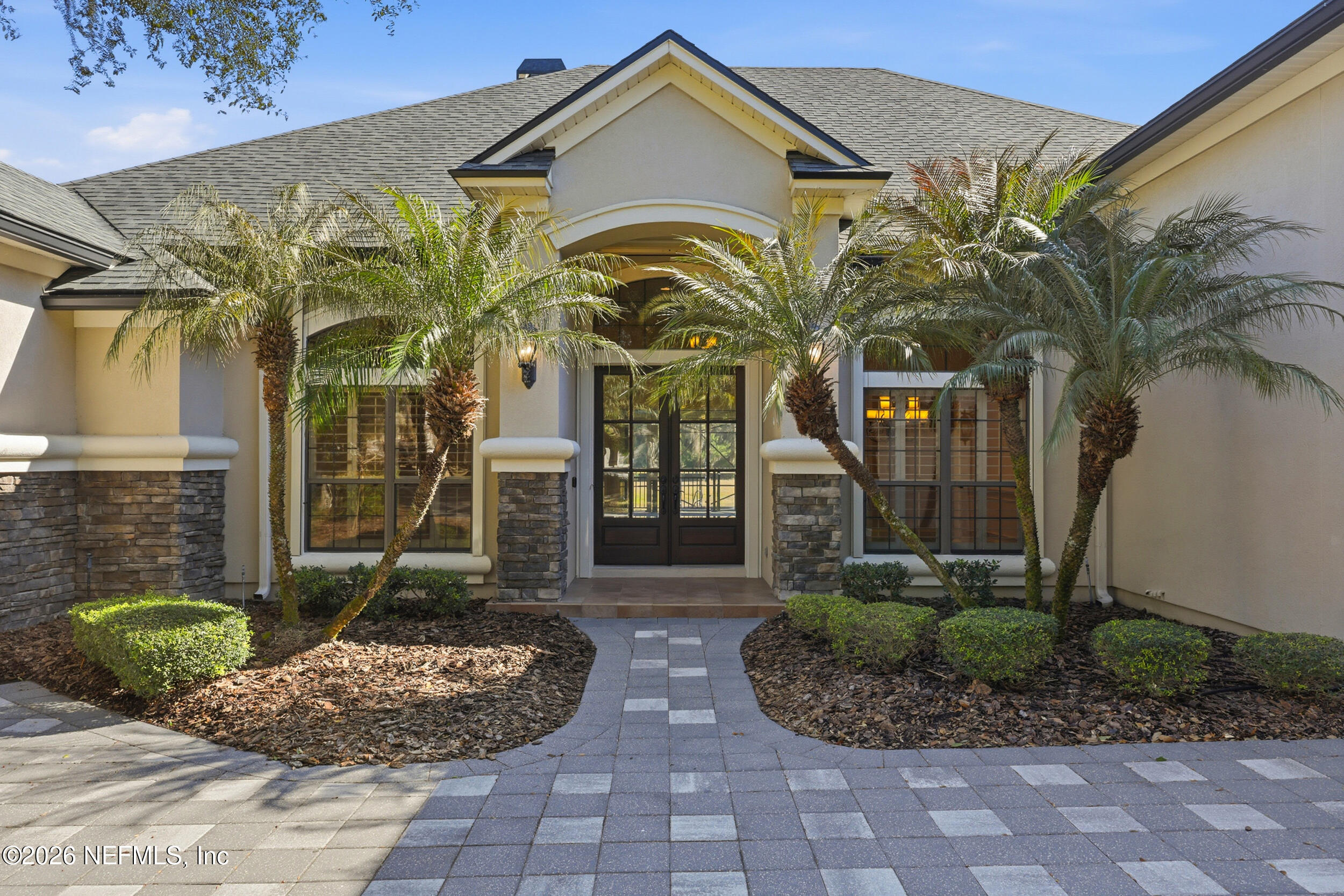 661 Treehouse Circle St. Augustine, FL 32095 - Photo 2 of 89 Wood & Glass Double Entry Doors