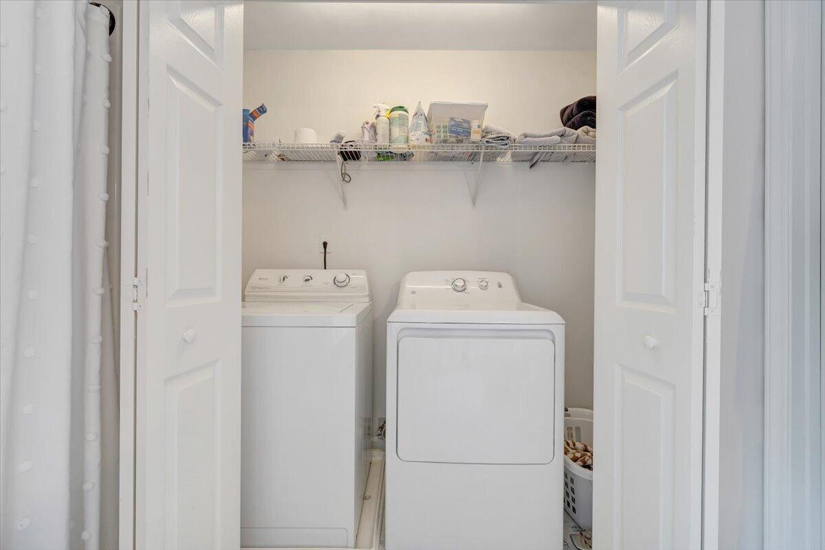 245 Timber Trail Lane Hardy, VA 24101 - Photo 22 of 38 a utility room with dryer and washer