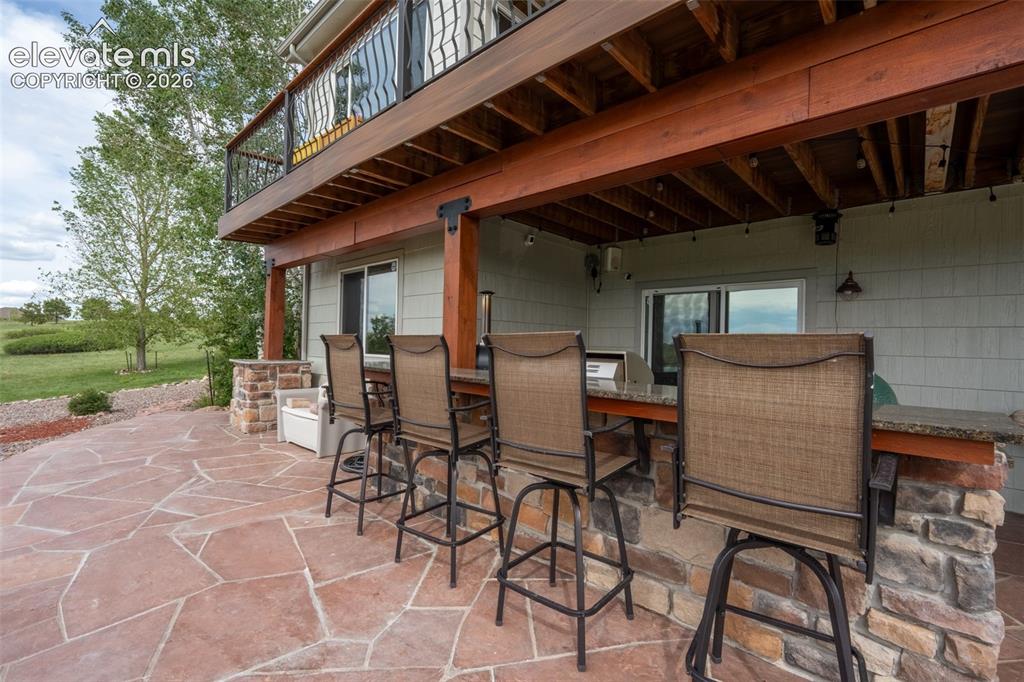 2385 Antelope Ridge Trail Parker, CO 80138 - Photo 43 of 47 OUTSIDE BBQ BARTOP