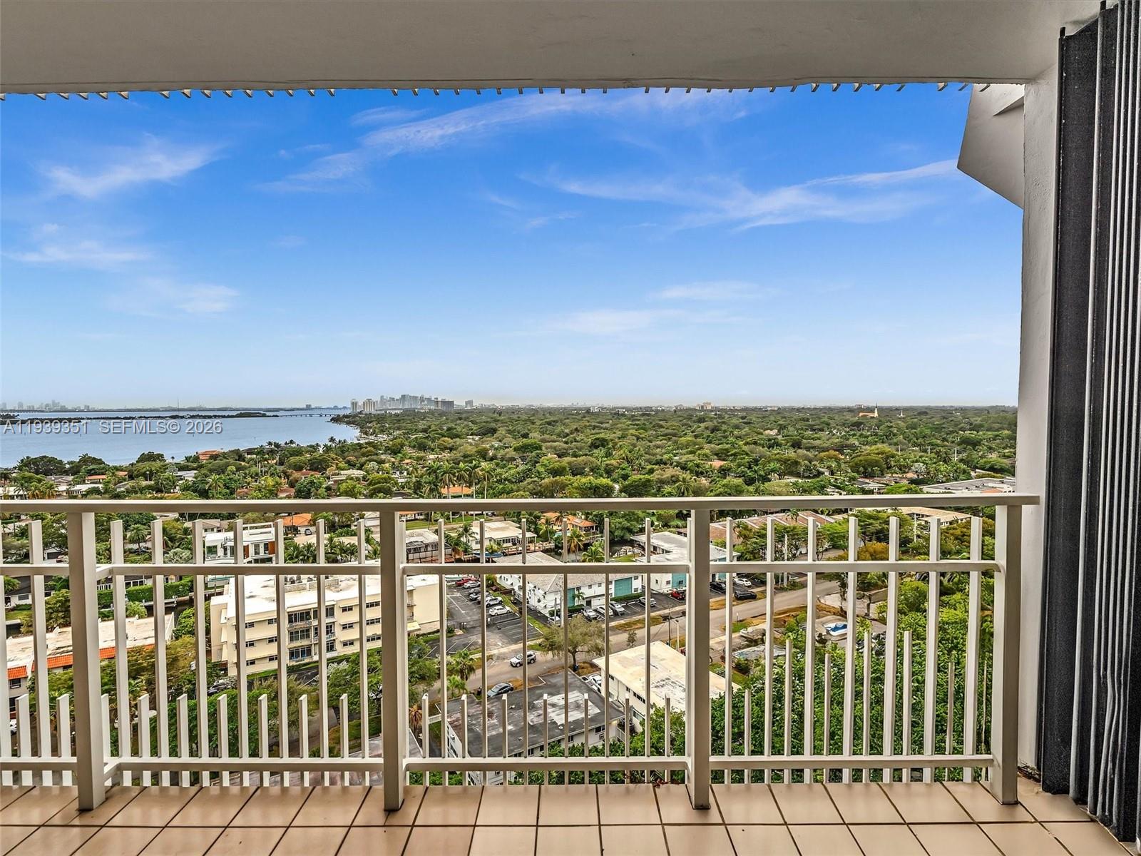 2000 Towerside Terrace, Unit 1806 Miami, FL 33138 - Photo 12 of 58 a view of city with balcony