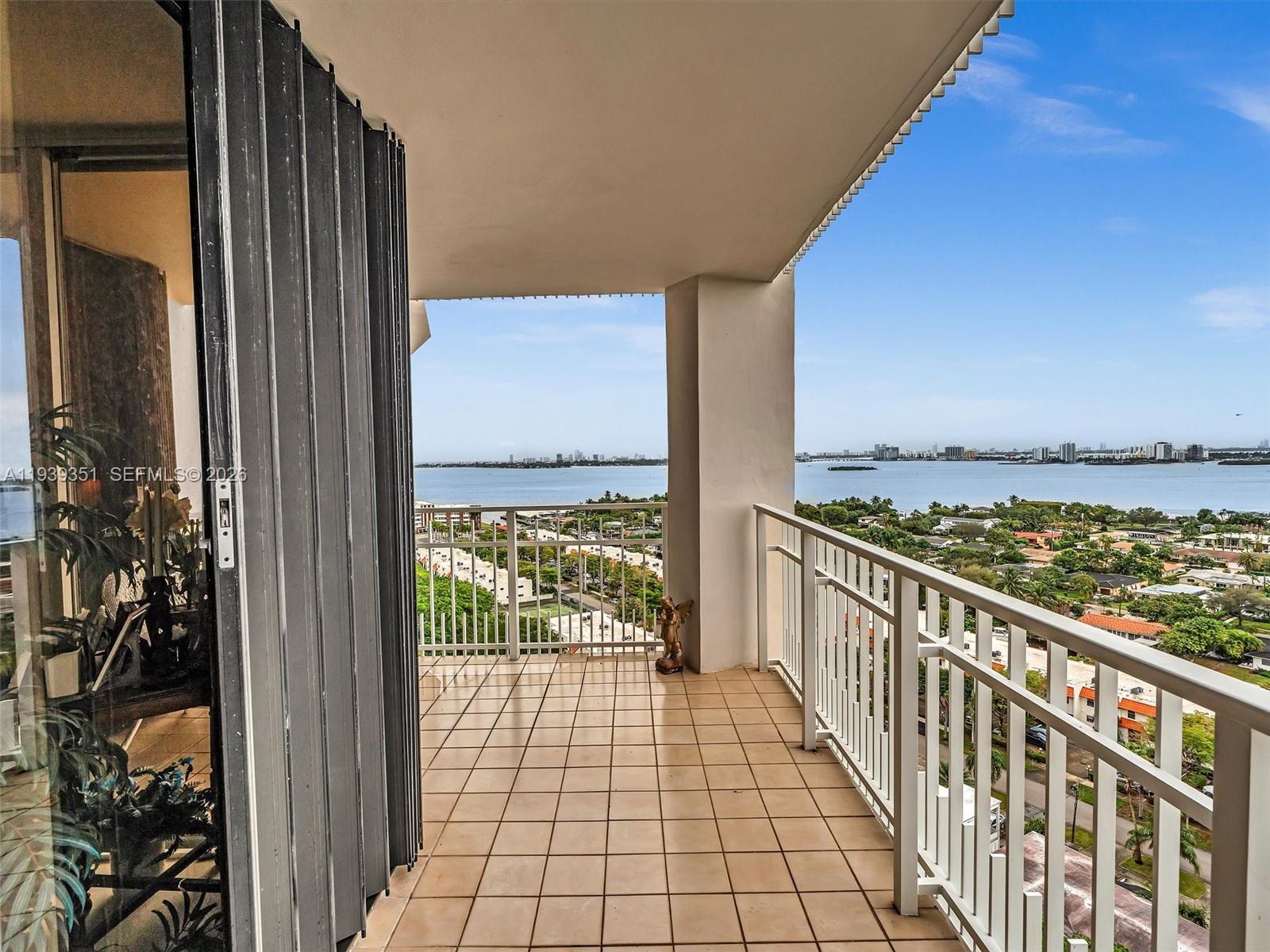 2000 Towerside Terrace, Unit 1806 Miami, FL 33138 - Photo 14 of 58 a view of city from a balcony