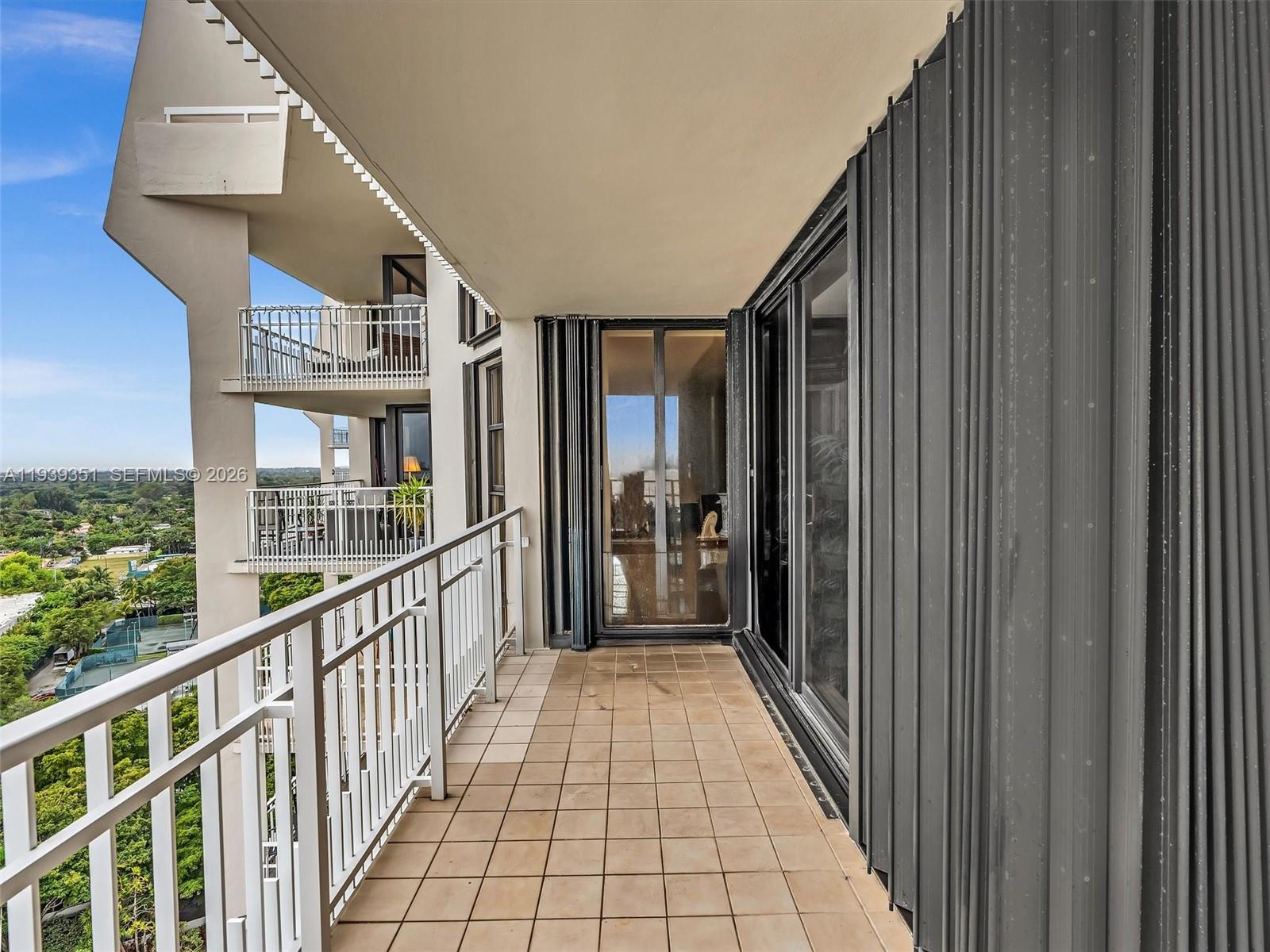 2000 Towerside Terrace, Unit 1806 Miami, FL 33138 - Photo 20 of 58 a view of a balcony