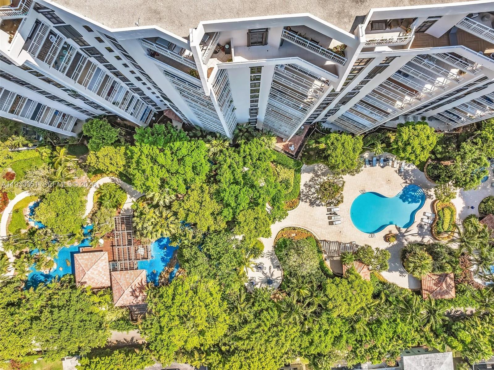 2000 Towerside Terrace, Unit 1806 Miami, FL 33138 - Photo 58 of 58 a aerial view of a swimming pool