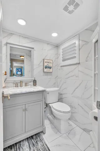 a front view of a garden