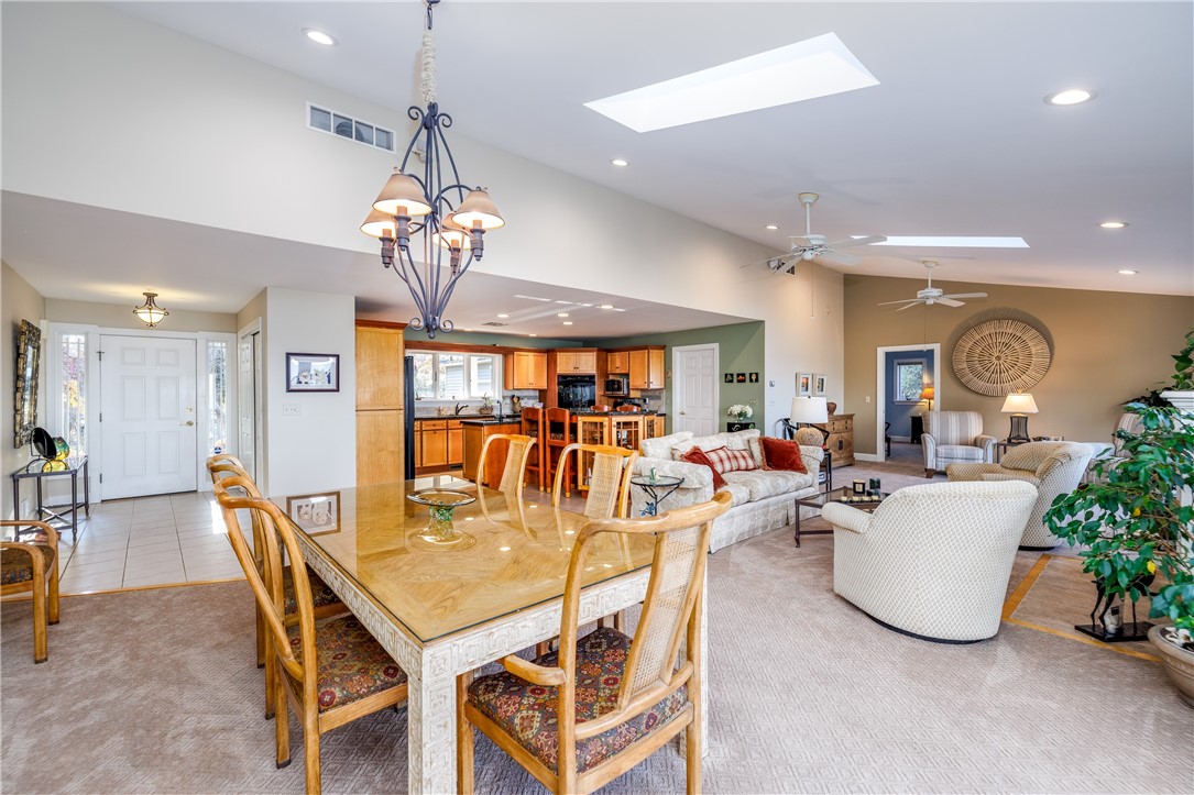 14789 Highview Road Carlton, NY 14477 - Photo 17 of 50 OPEN LIVING VAULTED CEILING GREAT ROOM WITH WALL O