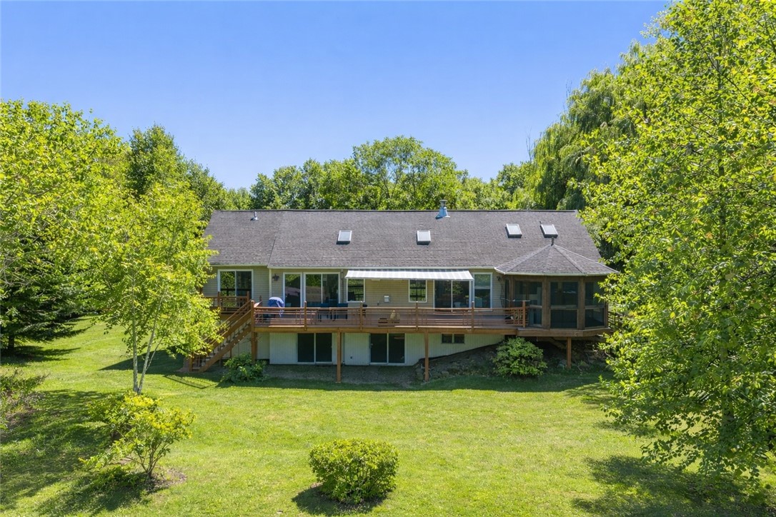 14789 Highview Road Carlton, NY 14477 - Photo 4 of 50 SPECTACULAR LAKE ONTARIO ARCHITECT DESIGNED OPEN L
