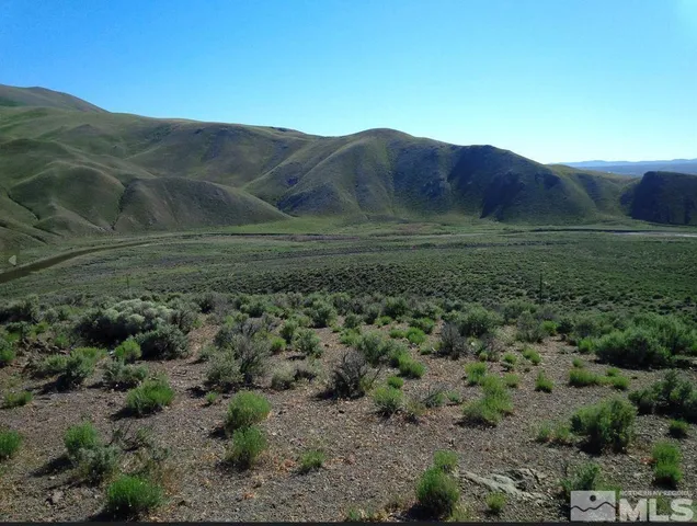 a view of a lush green hillside and houses