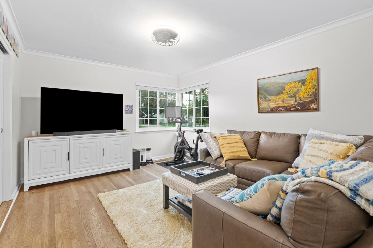 1765 Emory Street San Jose, CA 95126 - Photo 24 of 46 a living room with furniture and a flat screen tv