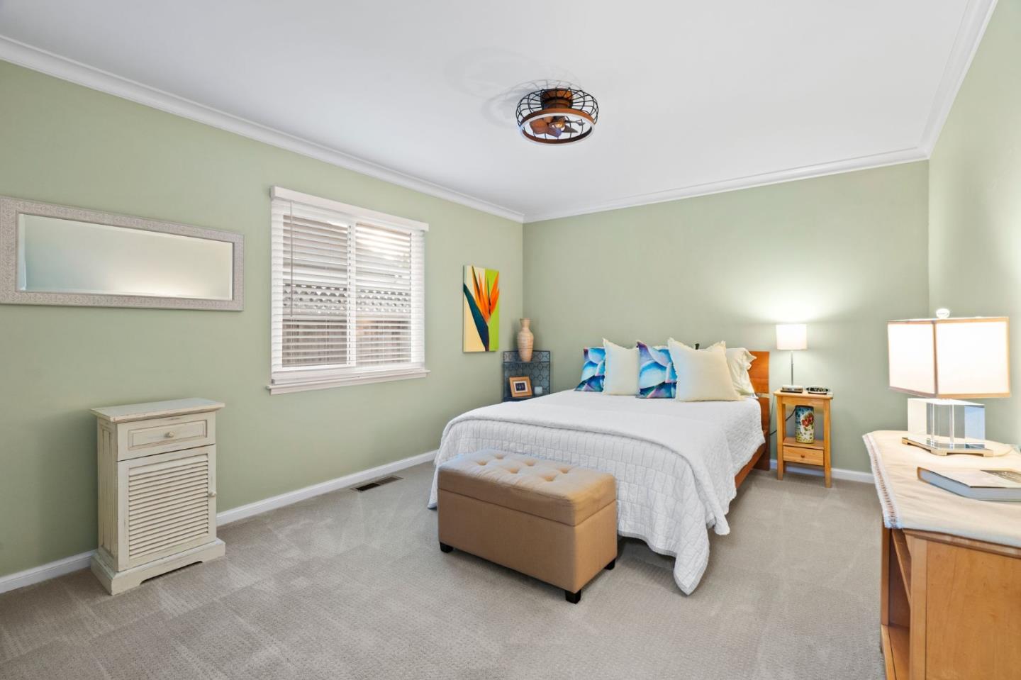 1765 Emory Street San Jose, CA 95126 - Photo 26 of 46 a bedroom with a bed and a window