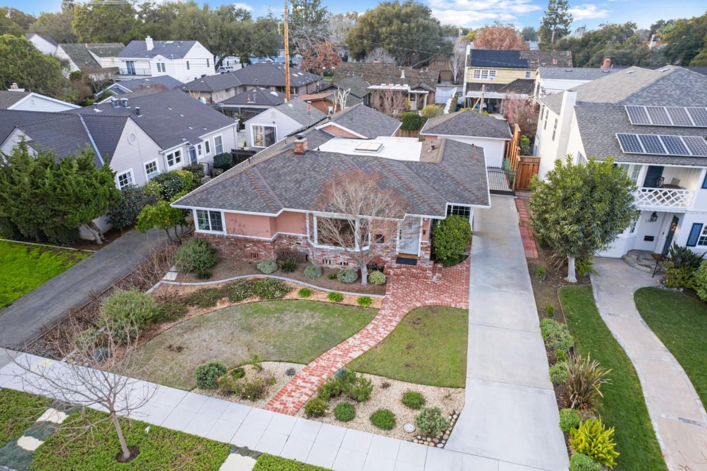 1765 Emory Street San Jose, CA 95126 - Photo 45 of 46 a view of a house with a garden
