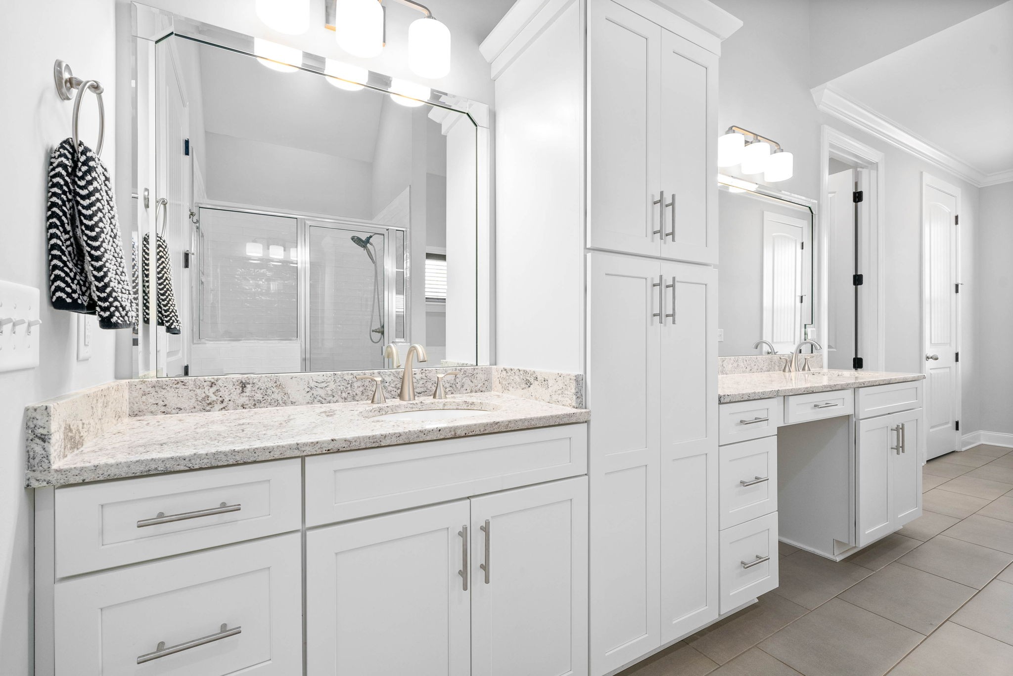 2022 Eagle View Road Hendersonville, TN 37075 - Photo 23 of 50 a bathroom with a double vanity sink mirror and
