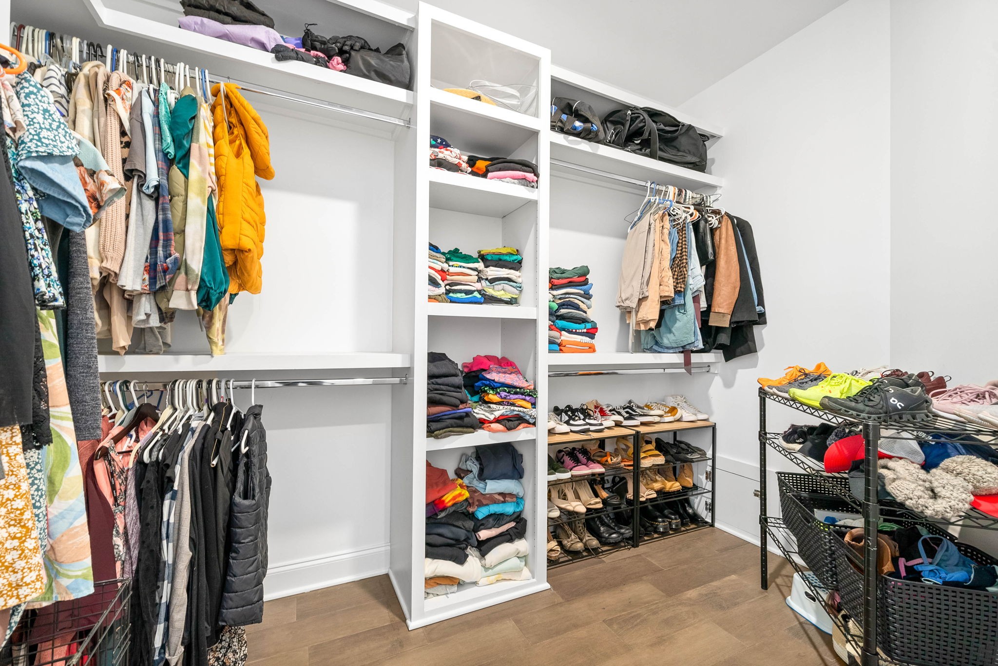 2022 Eagle View Road Hendersonville, TN 37075 - Photo 26 of 50 a view of walk in closet with clothes and shoes
