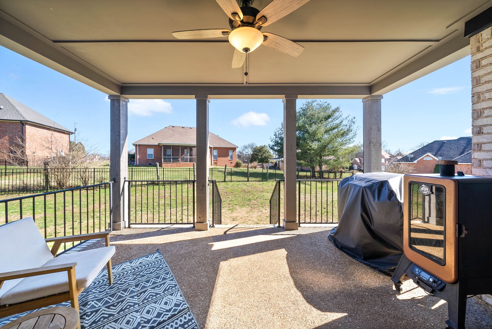 2022 Eagle View Road Hendersonville, TN 37075 - Photo 39 of 50 a bedroom with furniture and a floor to ceiling window