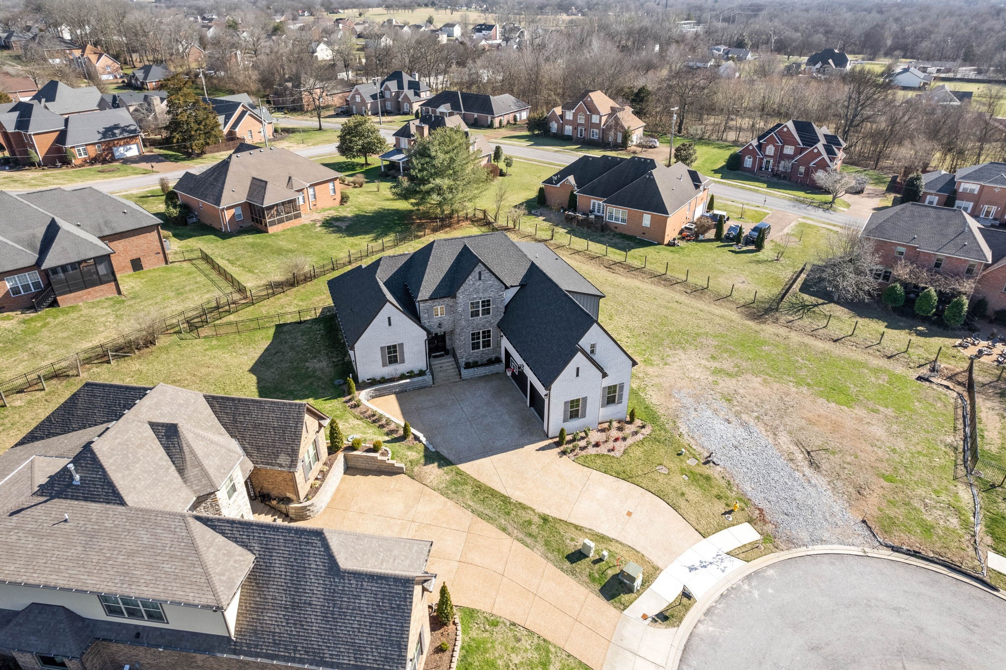 2022 Eagle View Road Hendersonville, TN 37075 - Photo 47 of 50 an aerial view of a house with outdoor space