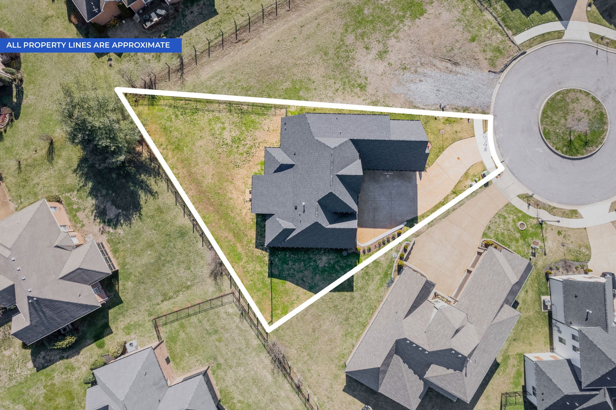 2022 Eagle View Road Hendersonville, TN 37075 - Photo 50 of 50 an aerial view of a house with a swimming pool