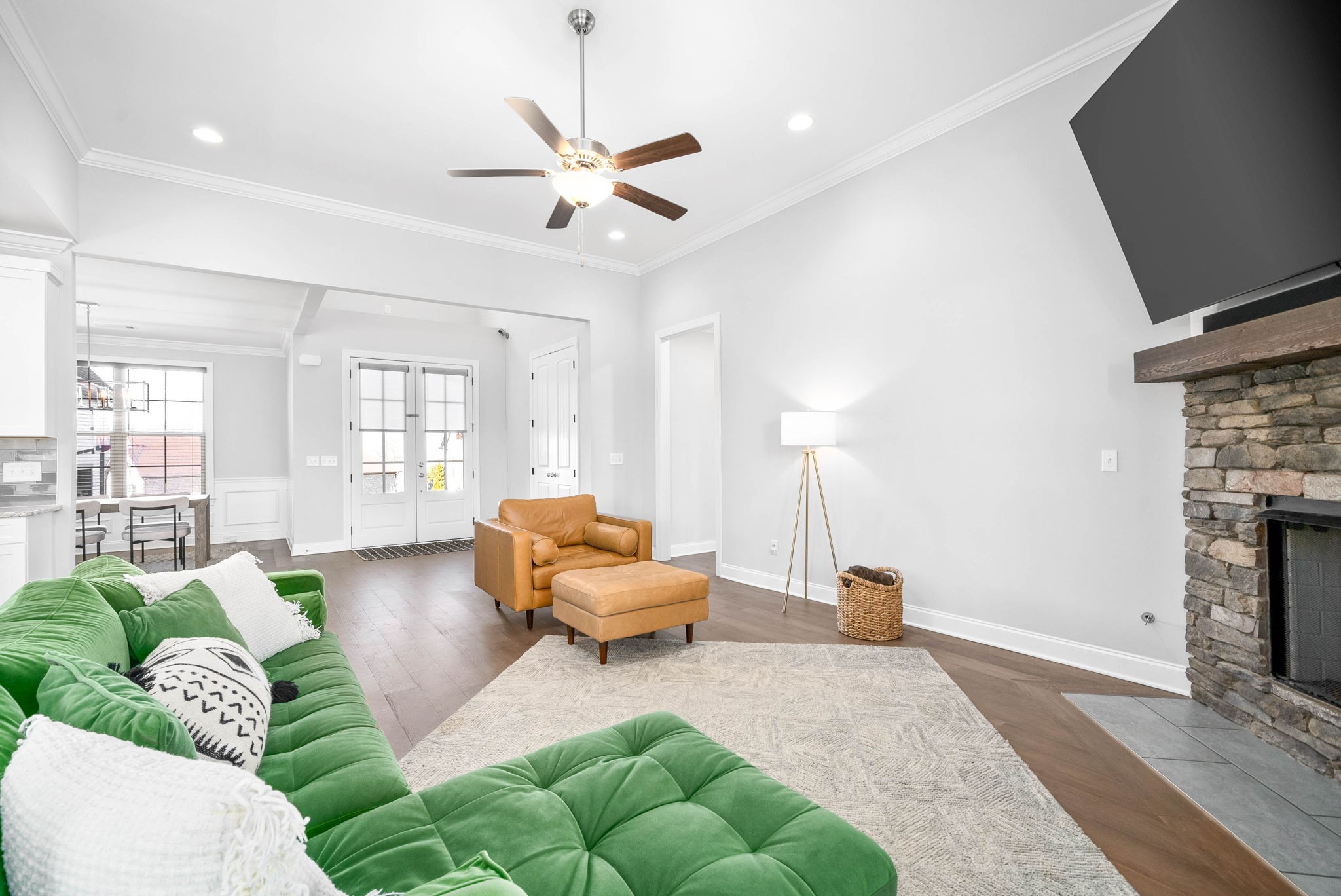 2022 Eagle View Road Hendersonville, TN 37075 - Photo 9 of 50 a living room with furniture and a fireplace