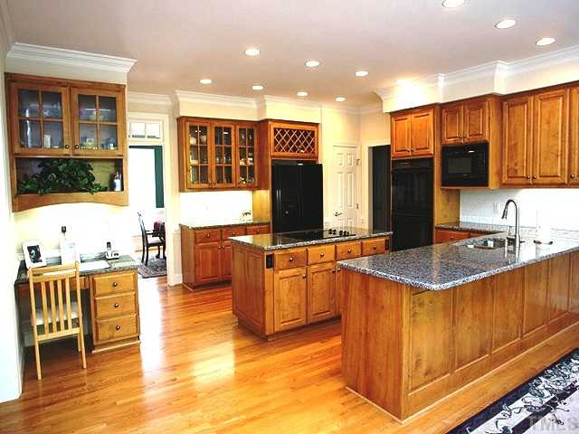 5400 Fire Pink Way Raleigh, NC 27613 - Photo 6 of 23 Huge Kitchen with Lots of Granite Counters & Custom Cabinets. Kitchen