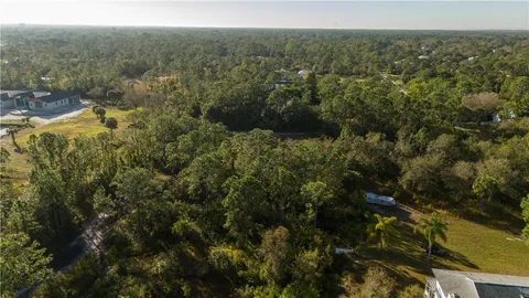 a view of a lake with a city