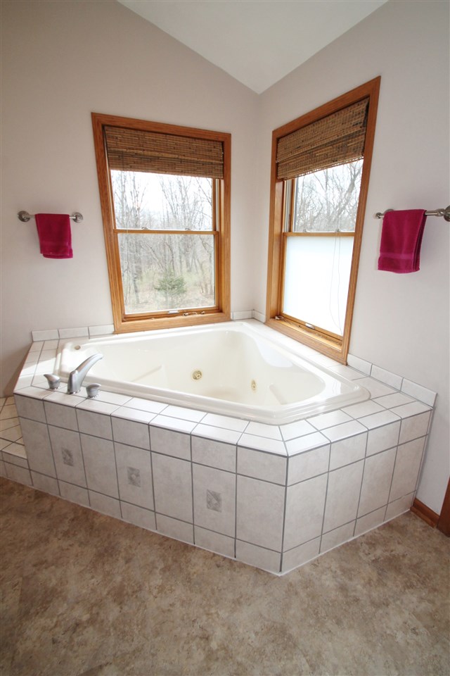 4461 Ridgeview Lane Byron, IL 61010 - Photo 14 of 25 a bathroom with a tub sink and next to a window